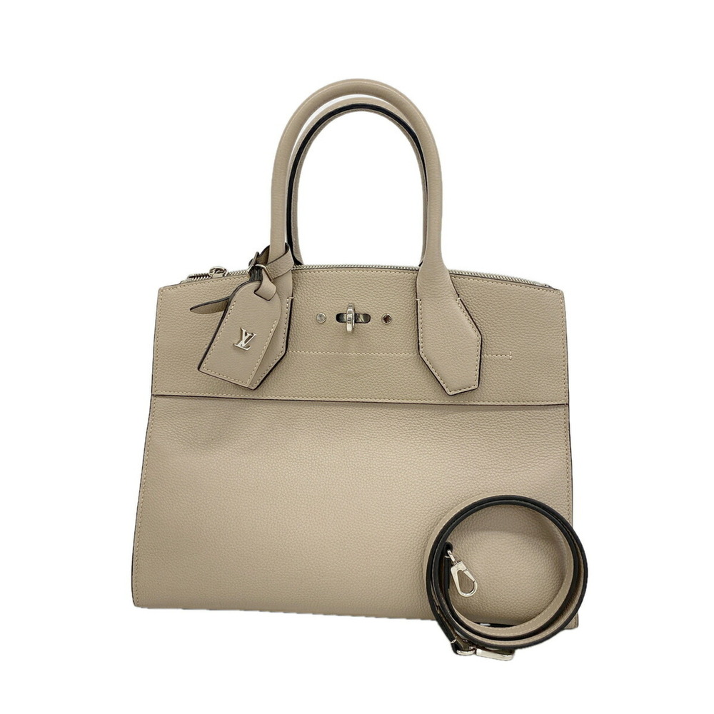 Louis Vuitton City Steamer MM M53017 Galet 2-way handbag for women